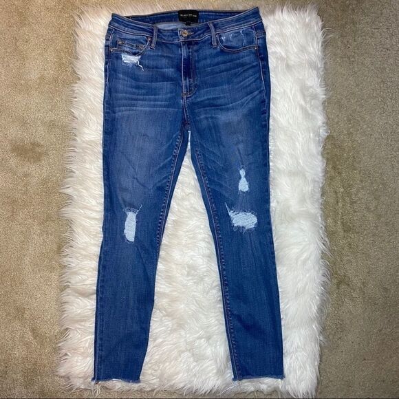 Black Orchid Jude Off Step Mid Rise Skinny - Picture 4 of 13